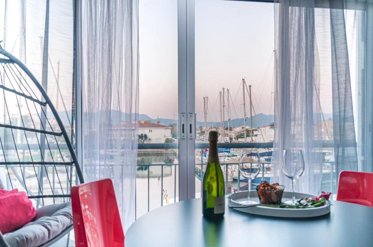 Estudio En 1ª Linea Con Vistas Al Puerto Deportivo By Insidehome Empuriabrava Esterno foto