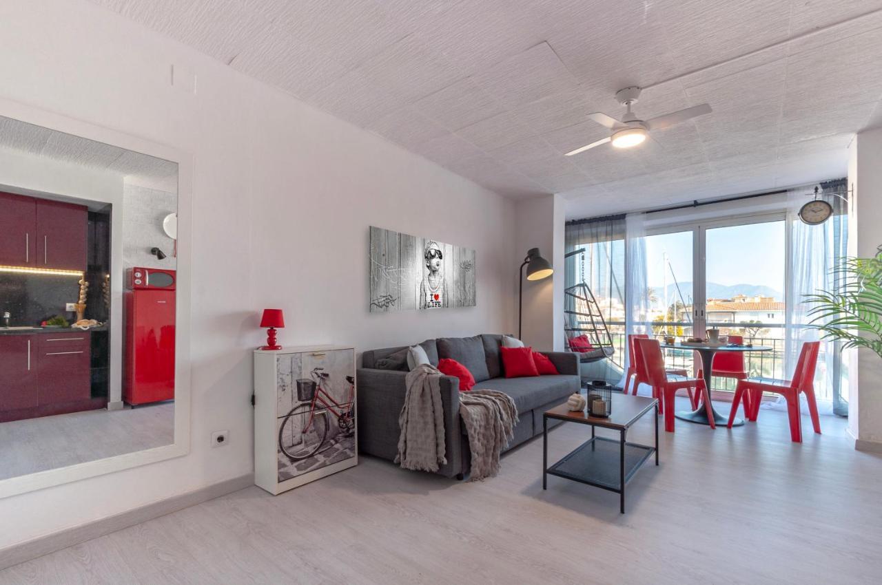 Estudio En 1ª Linea Con Vistas Al Puerto Deportivo By Insidehome Empuriabrava Esterno foto